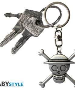 Alternative view of ONE PIECE Porte-clés 3D Skull Luffy