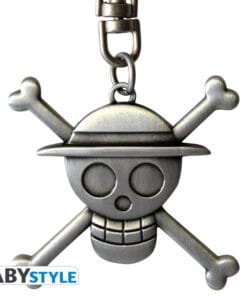 ONE PIECE Porte-clés 3D Skull Luffy