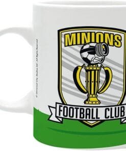 Alternative view of THE GOOD GIFT - MINIONS Mug FOOTBALL CARTON JAUNE