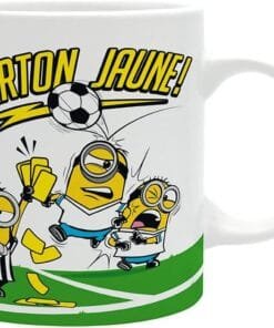 THE GOOD GIFT - MINIONS Mug FOOTBALL CARTON JAUNE