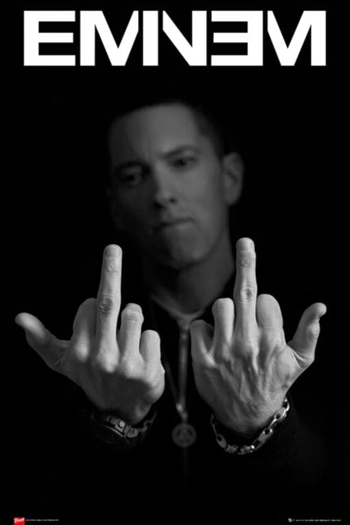 GB eye LTD, Eminem, Fingers, Maxi Poster, 61 x 91.5 cm