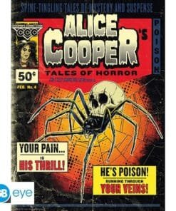 Alternative view of MUSIQUE - ALICE COOPER Set 2 Posters Tales of Horror/Crâne (52 x 38 cm) - Chibi