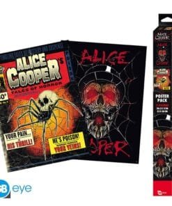 set 2 posters alice cooper
