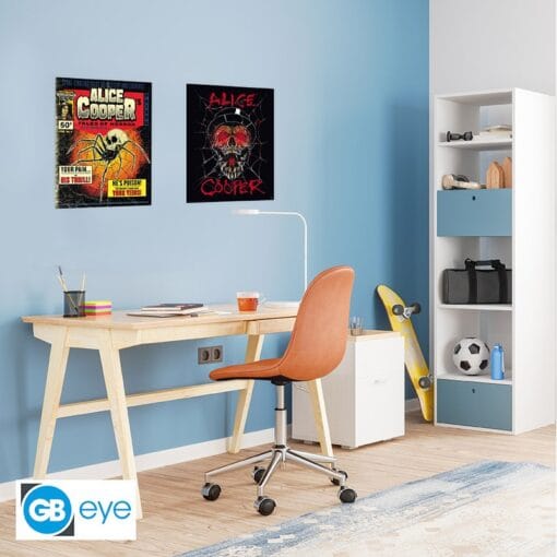 ALICE COOPER Set 2 Chibi Posters Tales of Horror/Crâne (52 x 38 cm) – Image 4