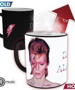 mug thermo-réactif david bowie