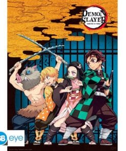 Alternative view of DEMON SLAYER Set 2 Chibi Posters Groupe & Duo (52 x 38 cm)