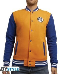 Alternative view of DRAGON BALL Teddy premium Kame symbôle orange/bleu