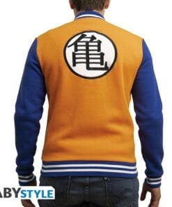 DRAGON BALL Teddy premium Kame symbôle orange/bleu