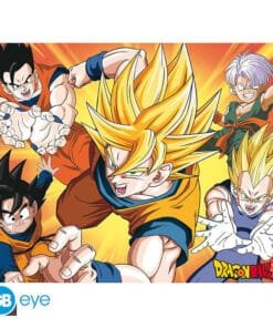 Alternative view of DRAGON BALL Z Set 2 Chibi Posters Saiyans (52 x 38 cm)
