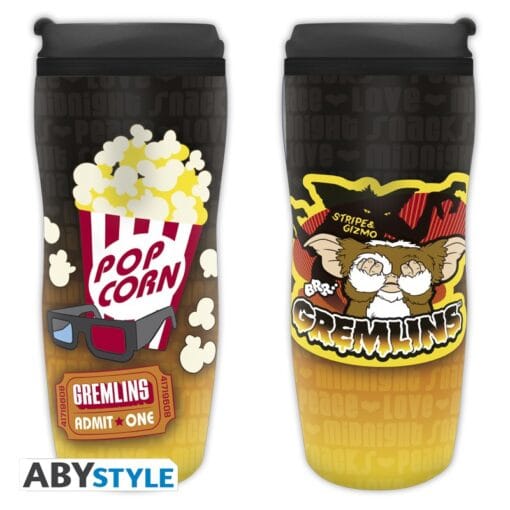 GREMLINS Mug de voyage Gizmo Pop Corn