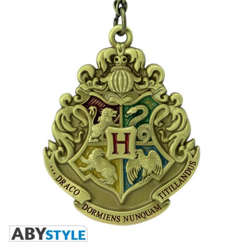 HARRY POTTER Porte-clés 3D Emblème Poudlard