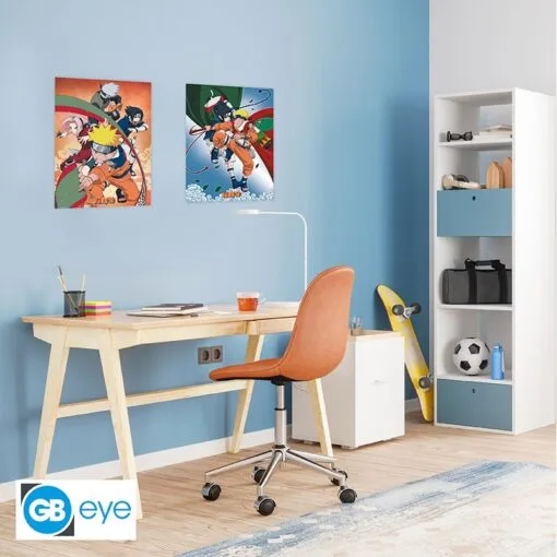 NARUTO Set 2 Chibi Posters Equipe 7 (52 x 38 cm) – Image 4