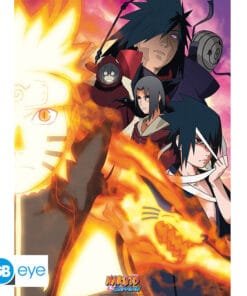 Alternative view of NARUTO SHIPPUDEN Set 2 Chibi Posters Groupes (52 x 38 cm)