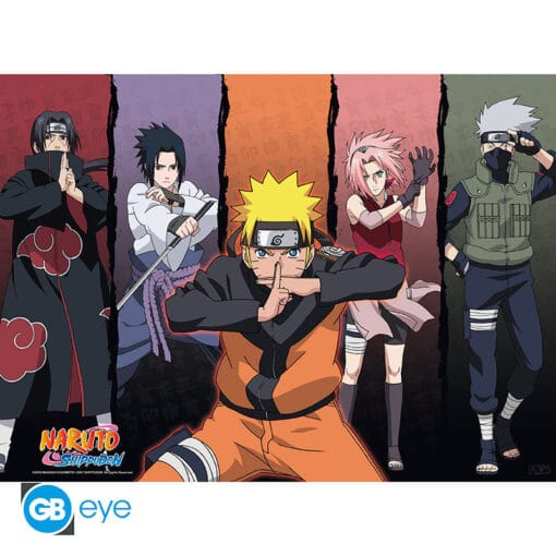 NARUTO SHIPPUDEN Set 2 Chibi Posters Groupes (52 x 38 cm) – Image 3
