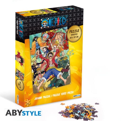 ONE PIECE Puzzle 1000 pièces Equipage de Luffy