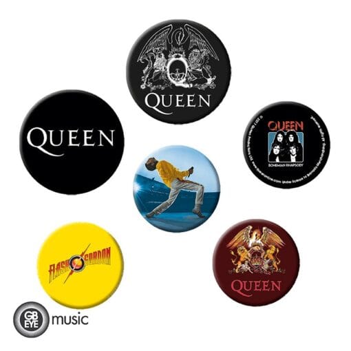 QUEEN Coffret Cadeau Mug thermo-réactif + Acryl® + Pack de badges Mix – Image 3