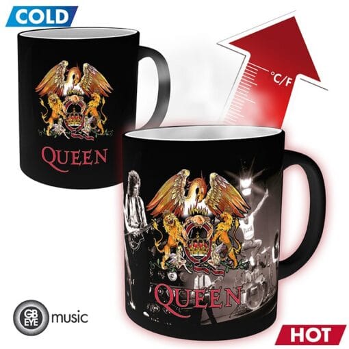 QUEEN Coffret Cadeau Mug thermo-réactif + Acryl® + Pack de badges Mix – Image 4