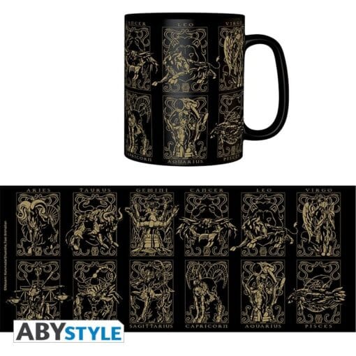 SAINT SEIYA Mug Armures d'Or Grand contenant – Image 3