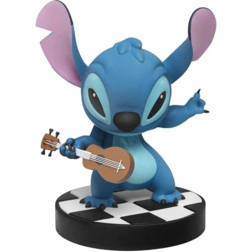 Disney - Lilo & Stitch - Figurine 10 cm - YuMe : Hero box (fun series) - Guitarist Stitch