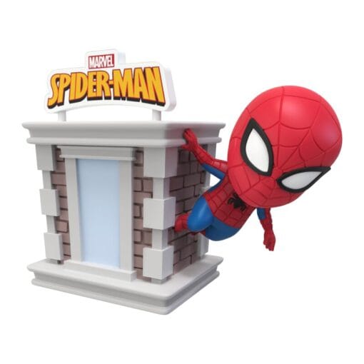 figurine spider-man tower