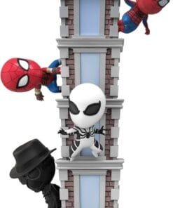 Alternative view of Yume Toys Marvel Figurines Mini Hero Box Tower Series Spider-Man 8 cm