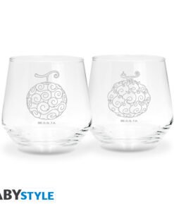 Alternative view of ONE PIECE - Set de 2 verres - Fruits du démon