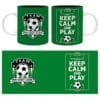 FOOTBALL Mug KEEP CALM AND PLAY FOOTBALL