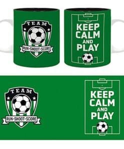 FOOTBALL Mug KEEP CALM AND PLAY FOOTBALL
