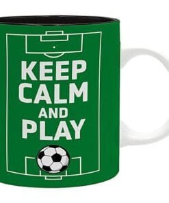 Alternative view of FOOTBALL Mug KEEP CALM AND PLAY FOOTBALL