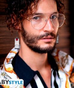 Alternative view of DEMON SLAYER - Set de 2 boucles d'oreilles Tanjiro