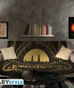 LE SEIGNEUR DES ANNEAUX Plaid La Communauté de l'Anneau