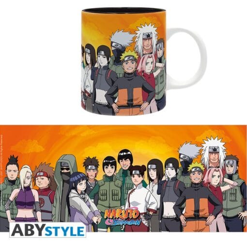 NARUTO SHIPPUDEN Mug Ninjas de Konoha – Image 3