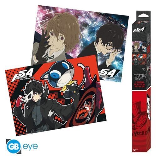 PERSONA 5 Set 2 Chibi Posters Série 1 (52 x 38 cm)