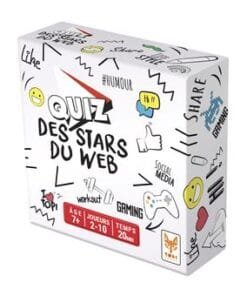 Jeu de culture générale  Le Quizz des Stars du Web