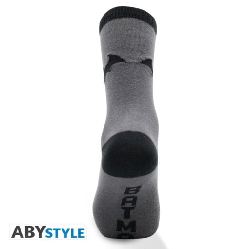 DC COMICS Chaussettes noires et grises Batman – Image 3