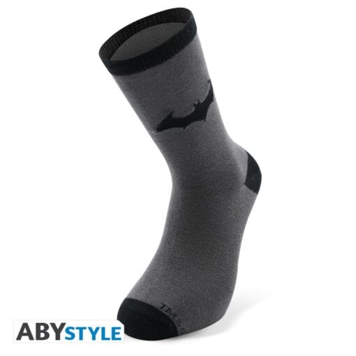 DC COMICS Chaussettes noires et grises Batman – Image 4