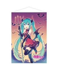 HATSUNE MIKU - WALL SCROLL - MIKU AUTUMN (HALLOWEEN)