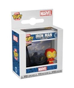 Alternative view of Figurine Funko Bitty Pop Deluxe Iron Man Avenger Tower