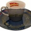 ABYSTYLE - RETOUR VERS LE FUTUR Tasse à café miroir et soucoupe DeLorean