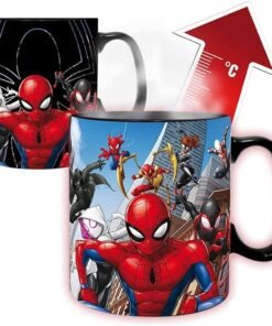 ABYstyle - MARVEL - Mug Thermoréactif - 460 ml Multiverse Spider-Man