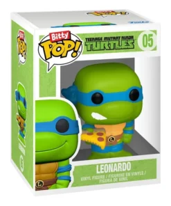 Alternative view of Figurine Bitty Pop! Rides - Tortues Ninjas - Leonardo Avec Le Van funko 2,5CM