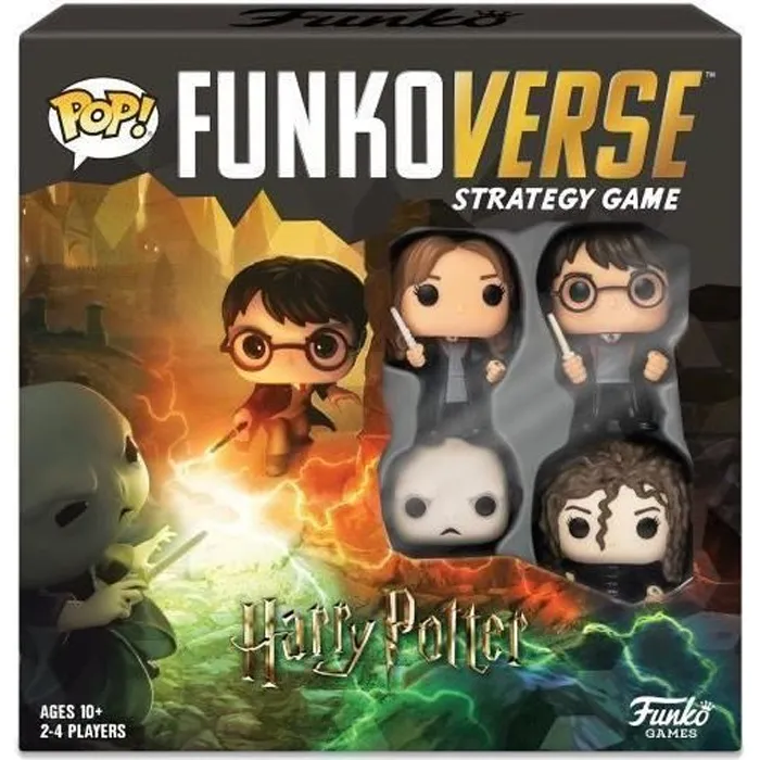 POP! Funkoverse - Jeu de stratégie Harry Potter - 4 figurines (Français)