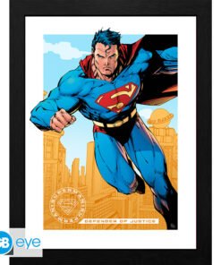 DC COMICS - Tirage encadré "Superman" (30x40)